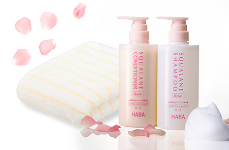 スクワランシャンプーサービスセット＜ローズ＞