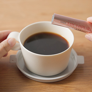 コーヒーに混ぜる