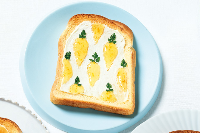 フレッシュなにんじん柄