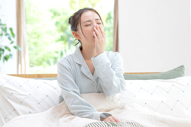 睡眠に満足できていますか？