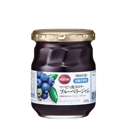 【特価】ブルーベリージャム 瓶(マービー低カロリーシリーズ)
