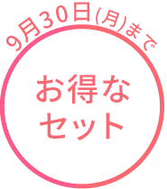 お得なセット