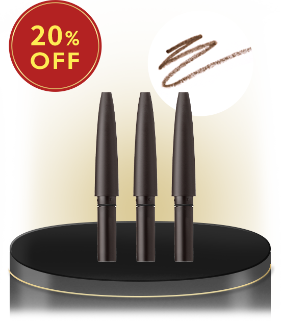 アイブロウペンシル／レフィル3本セット