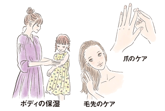 スクワランは万能オイル。顔にも髪にもボディにも！